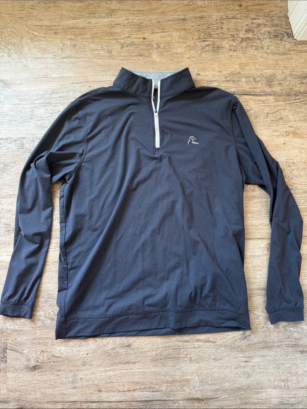 Rhoback Men's Heathered Performance Q-Zip